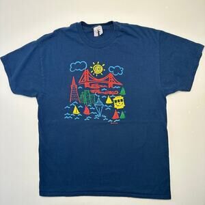 Vintage 1990’s Delta San Francisco Graphic Tee